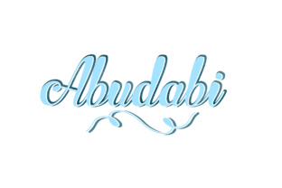 Abudabi Font: A Connected Script for Brand Identity