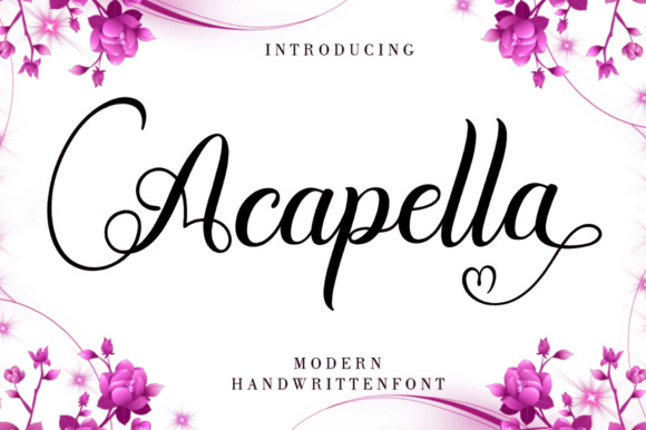 Acapella Font: Elevating Small Business Branding