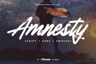 Amnesty Font: Adding Rustic Charm to Brand Visuals