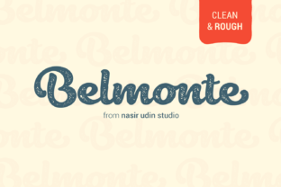 Belmonte Font: Sweet Script for Handmade Labels
