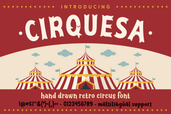 Cirquesa Font: Playful Display Type for Makers