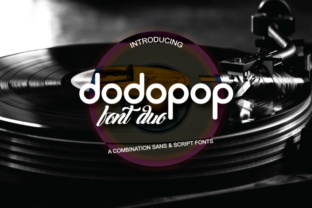 Dodopop Duo Font: Playful Script for Handmade Products