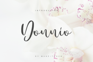 Donnio Font: Elevating Web Design with Elegant Script
