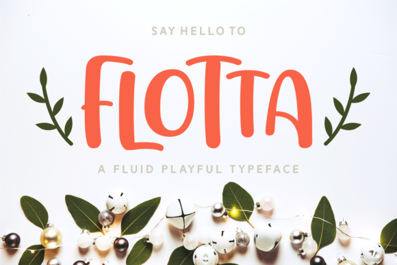 Flotta Font: Playful Typography for Digital Campaigns