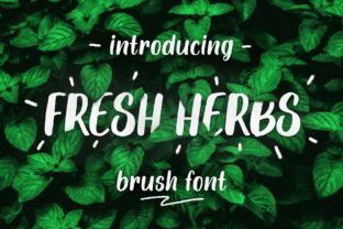 Fresh Herbs Font: Elevating Small Business Branding