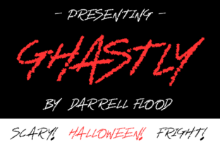 Ghastly Font Review: Editorial Design for Horror Themes