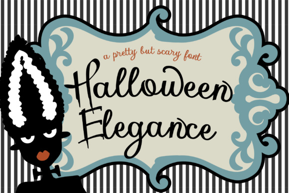 Halloween Elegance Font: Spooky Script for Campaigns