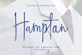 Hampton Font Review: Authentic Signature Style for Campaigns