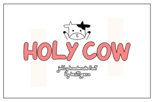 Holy Cow Font Review: A Fresh Script for Brand Identity