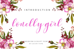 Lonelly Girl Font: A Web Designer’s Layout Review