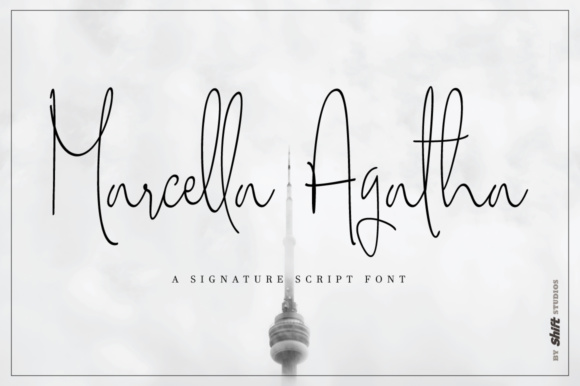 Marcella Agatha Font for Editorial Design