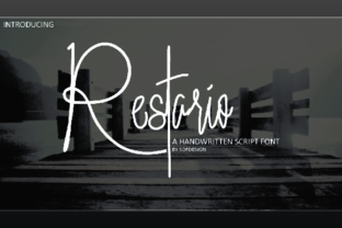 Restario: A Designer’s Take on Modern Script