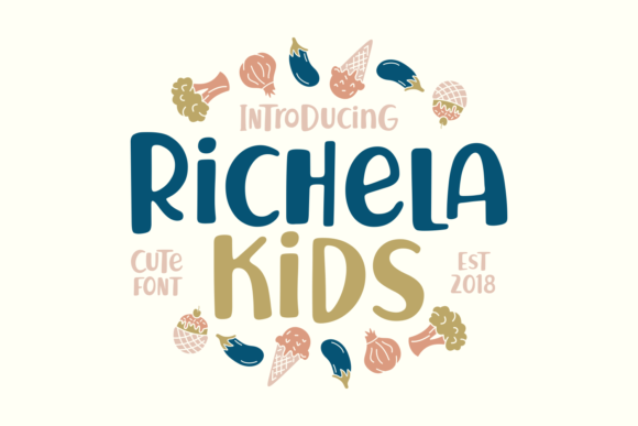 Richela Kids Font: Playful Typography for Campaigns