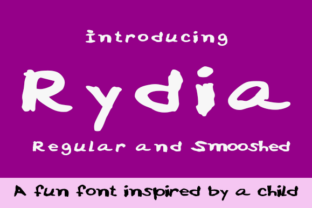 Rydia Font: Adding Childlike Warmth to Editorial Design