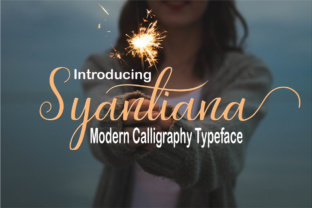 Syantiana Font: Handmade Style for Digital Campaigns