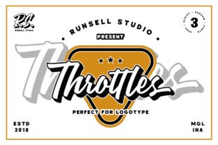 Throttles Font: A Designer’s Take on Logo Typography