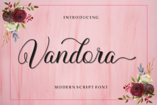 Vandora Font: Dynamic Script Typography for Web Design
