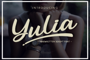 Yulia Font: Elevating Web Design with Modern Script