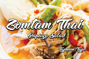 Zomtam Thai Font: Elevating Digital Brand Identity